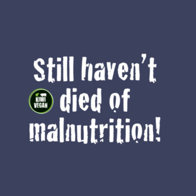 Still haven't died of malnutrition - Mens Basic Tee - Mens Stone Wash Staple Design