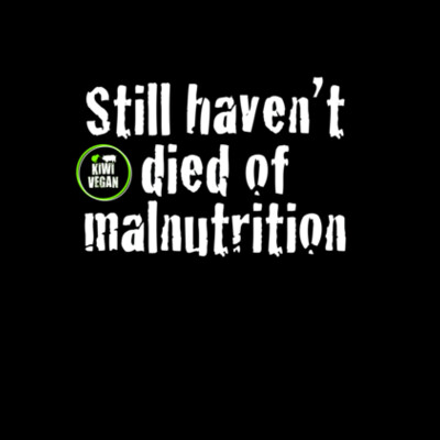 Still haven't died of malnutrition - Womens Bevel V-Neck Tee Design