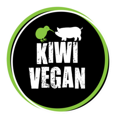 Kiwi Vegan - Womens Bevel V-Neck Tee Design