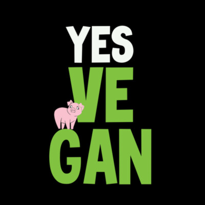 Yes Ve Gan - Mens Staple Organic Tee Design