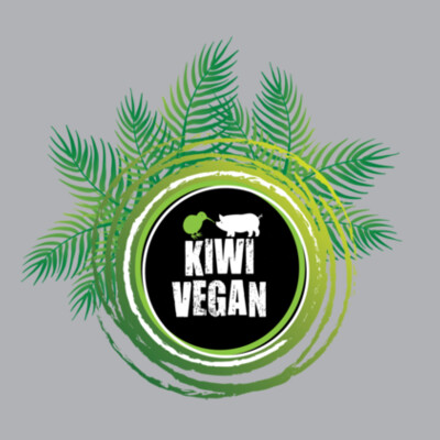 Kiwi Vegan with fern - Mens Staple Organic Tee Design
