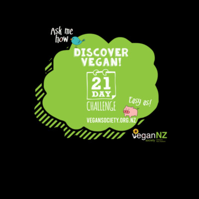 21 Day Challenge Discover Vegan 2 - Mens Icon Tee Design