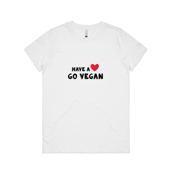 Have a heart - Womens Maple Organic Tee Thumbnail