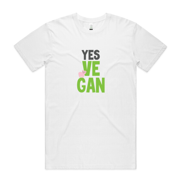 Yes Ve Gan - Mens Staple Organic Tee Thumbnail