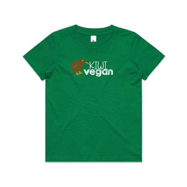 Kiwi Vegan kids - Kids Youth T shirt Thumbnail