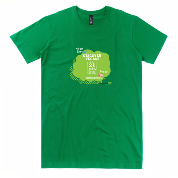 21 Day Challenge Discover Vegan 1 - Mens Icon Tee Thumbnail