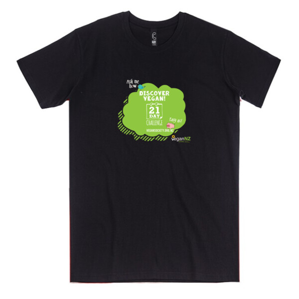 21 Day Challenge Discover Vegan 2 - Mens Icon Tee Thumbnail